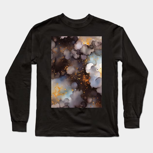 Abstract galaxy Long Sleeve T-Shirt by MyAbstractInk